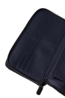 Male Navy Leather Wallet | Derimod Male Navy Leather Wallet | Derimod