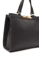 Kadın Siyah Uzun Askılı Kol Çantası | Derimod Kadın Siyah Uzun Askılı Kol Çantası | Derimod