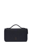 Male Navy Leather Wallet | Derimod Male Navy Leather Wallet | Derimod