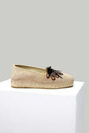 Kadın Hasır Detaylı Espadril Ayakkabı | Derimod Kadın Hasır Detaylı Espadril Ayakkabı | Derimod