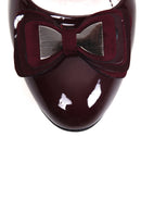 Women's Patent Leather Bow Shoes | Derimod Women's Patent Leather Bow Shoes | Derimod