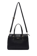 Women's Black Long Strap Classic Handbag | Derimod Women's Black Long Strap Classic Handbag | Derimod
