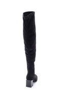 Women's Suede Heeled Boots | Derimod Women's Suede Heeled Boots | Derimod