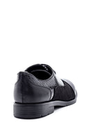 Women's Snake Pattern Oxford Shoes | Derimod Women's Snake Pattern Oxford Shoes | Derimod