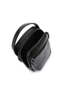 Men's Black Leather Messenger Bag | Derimod Men's Black Leather Messenger Bag | Derimod