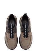 Men's Leather Nubuck Sneaker | Derimod Men's Leather Nubuck Sneaker | Derimod