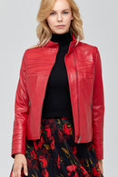 Roma Kadın Deri Ceket | Derimod Roma Kadın Deri Ceket | Derimod