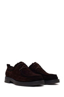 Male Brown Lace-Up Thick-Soled Suede Casual Shoes | Derimod Male Brown Lace-Up Thick-Soled Suede Casual Shoes | Derimod