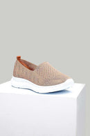 Mink Fabric Women's Sneaker | Derimod Mink Fabric Women's Sneaker | Derimod