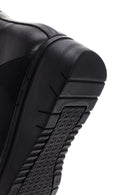 Women's Black Comfort Leather Boots | Derimod Women's Black Comfort Leather Boots | Derimod