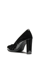 Geox Women's Black Walk Pleasure Heeled Leather Shoes | Derimod Geox Women's Black Walk Pleasure Heeled Leather Shoes | Derimod