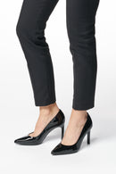 Geox Kadın Siyah Faviola İnce Topuklu Rugan Deri Stiletto | Derimod Geox Kadın Siyah Faviola İnce Topuklu Rugan Deri Stiletto | Derimod