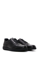 Men's Black Leather Sneaker | Derimod Men's Black Leather Sneaker | Derimod