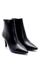 Women's Leather Thin Heeled Boots | Derimod Women's Leather Thin Heeled Boots | Derimod