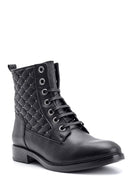 Women's Studded Detailed Leather Boots | Derimod Women's Studded Detailed Leather Boots | Derimod