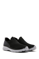 Derimod Zero Men's Black Thick Soled Sneaker | Derimod Derimod Zero Men's Black Thick Soled Sneaker | Derimod