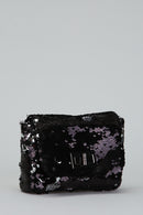 Black Sequin Women's Clutch Bag | Derimod Black Sequin Women's Clutch Bag | Derimod