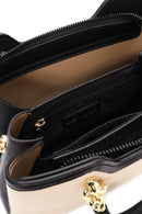 Women's Black Long Strap Printed Shoulder Bag | Derimod Women's Black Long Strap Printed Shoulder Bag | Derimod