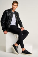 Kamuflaj Desen Erkek Deri Sneaker | Derimod Kamuflaj Desen Erkek Deri Sneaker | Derimod