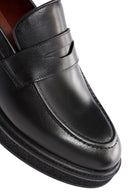 Erkek Siyah Deri Casual Loafer | Derimod Erkek Siyah Deri Casual Loafer | Derimod