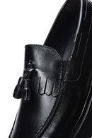 Men's Leather Tassel Loafer | Derimod Men's Leather Tassel Loafer | Derimod