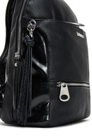 Women's Black Casual Backpack | Derimod Women's Black Casual Backpack | Derimod