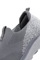 Derimod Zero Men's Gray Thick Sole Sneaker | Derimod Derimod Zero Men's Gray Thick Sole Sneaker | Derimod