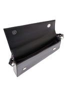 Kadın Siyah Aksesuar Detaylı Mini Omuz Çantası | Derimod Kadın Siyah Aksesuar Detaylı Mini Omuz Çantası | Derimod