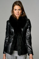 Amalfi Kadın Deri Ceket | Derimod Amalfi Kadın Deri Ceket | Derimod