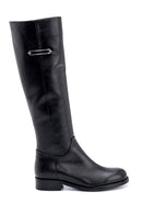 Women's Black Zippered Casual Boots | Derimod Women's Black Zippered Casual Boots | Derimod