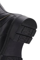 Women's Black Zippered Boots | Derimod Women's Black Zippered Boots | Derimod