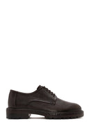 Male Brown Lace-up Leather Casual Shoes | Derimod Male Brown Lace-up Leather Casual Shoes | Derimod