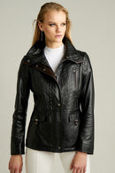 Melrose Kadın Deri Ceket | Derimod Melrose Kadın Deri Ceket | Derimod
