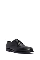 Men's Black Laced Leather Classic Shoes | Derimod Men's Black Laced Leather Classic Shoes | Derimod