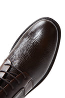 Men's Brown Leather Zippered Casual Boots | Derimod Men's Brown Leather Zippered Casual Boots | Derimod
