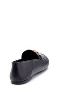 Kadın Zincir Detaylı Deri Loafer | Derimod Kadın Zincir Detaylı Deri Loafer | Derimod