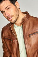 Derek Erkek Deri Ceket | Derimod Derek Erkek Deri Ceket | Derimod