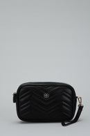 Black Women's Leather Crossbody Bag | Derimod Black Women's Leather Crossbody Bag | Derimod