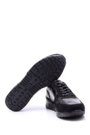 Erkek Süet Detaylı Deri Sneaker | Derimod Erkek Süet Detaylı Deri Sneaker | Derimod