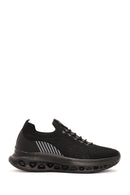 Derimod Zero Men's Black Lace-Up Thick Soled Sneaker | Derimod Derimod Zero Men's Black Lace-Up Thick Soled Sneaker | Derimod