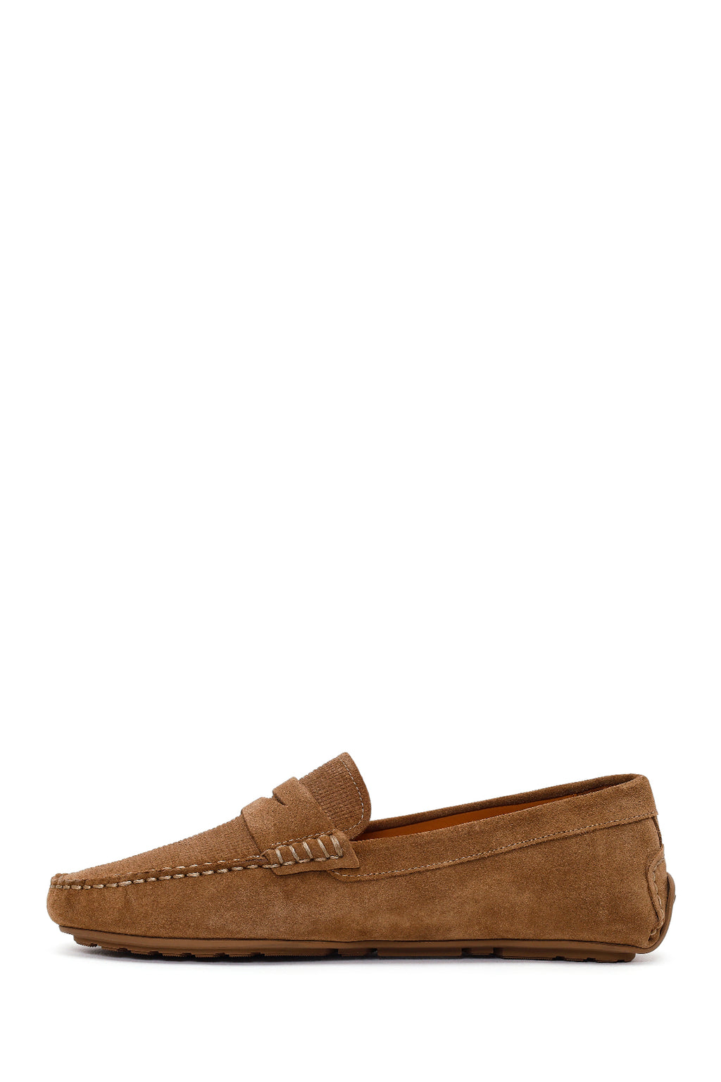 Erkek Taba Süet Deri Loafer