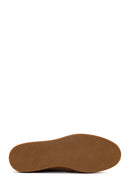 Erkek Vizon Bağcıklı Nubuk Deri Comfort Ayakkabı | Derimod Erkek Vizon Bağcıklı Nubuk Deri Comfort Ayakkabı | Derimod