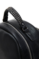 Women's Black Studded Backpack | Derimod Women's Black Studded Backpack | Derimod