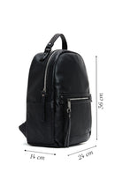 Women's Black Studded Backpack | Derimod Women's Black Studded Backpack | Derimod