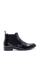 Women's Crocodile Chelsea Boots | Derimod Women's Crocodile Chelsea Boots | Derimod