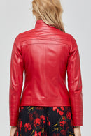 Roma Kadın Deri Ceket | Derimod Roma Kadın Deri Ceket | Derimod