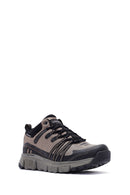 Skechers Men Beige Summits Lace-Up Thick-Soled Outdoor Boot | Derimod Skechers Men Beige Summits Lace-Up Thick-Soled Outdoor Boot | Derimod