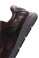 Men's Brown Leather Casual Sneaker | Derimod Men's Brown Leather Casual Sneaker | Derimod