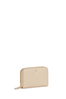 Geox Women's Cream Wallet Leather Wallet | Derimod Geox Women's Cream Wallet Leather Wallet | Derimod