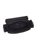 Woman Black Fabric Crossbody Bag | Derimod Woman Black Fabric Crossbody Bag | Derimod